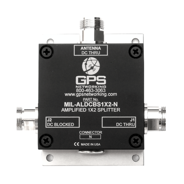 GPS Networking MILNLDCBS1X3 GPS Passive MilSpec 1X3 Splitter