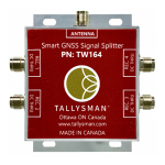 Tallysman TW164 GNSS Signal Splitter