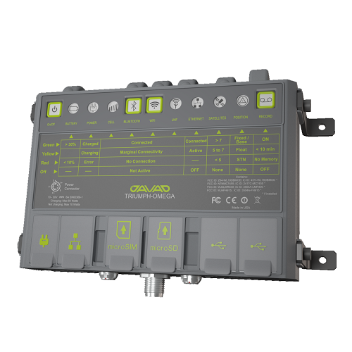 JAVAD TRIUMPHOMEGA GNSS Receiver Canal Geomatics